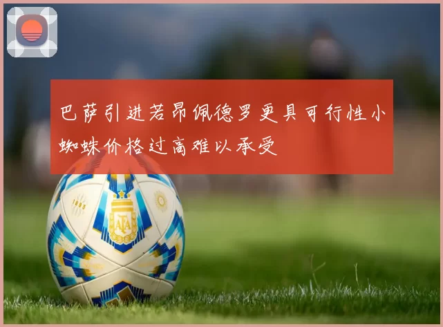 巴萨引进若昂佩德罗更具可行性小蜘蛛价格过高难以承受